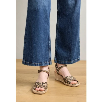 Abbildung von Tamaris Espadrille camel/multicoloured, Damen, Größe: 40, Camel/multi coloured Schuhe