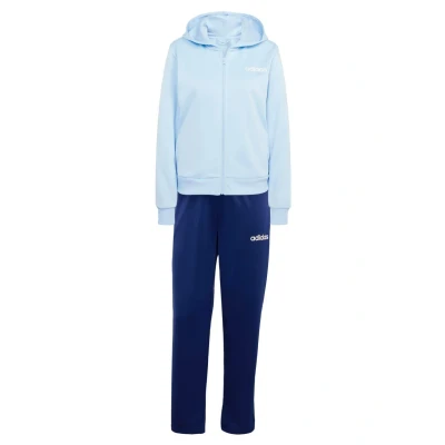 Abbildung von adidas Sportswear Essentials Linear SET Trainingsanzug, Damen, Größe: XS, Glow blue