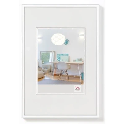 Abbildung von walther design Bilderrahmen weiss 20 x 30 cm New Lifestyle Kunststoffrahmen KV030W