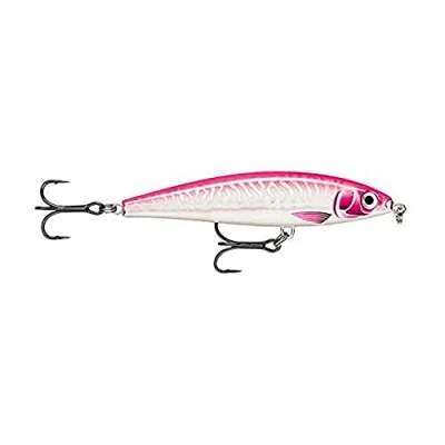 Abbildung von Rapala X Rap Magnum Prey Angelköder Angelzubehör Salzwasser Spinnköder für Friedfische und Raubfische Lauftiefe 0.3 0.6m Fischköder 10cm, 41g Hergestellt in Estland Purple High Voltage