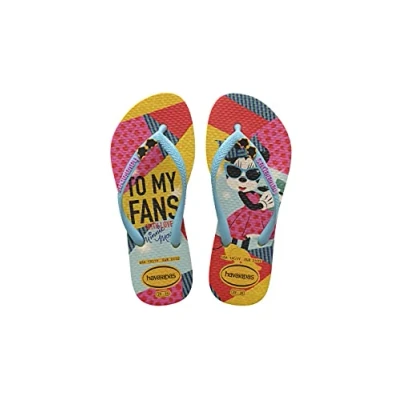 Abbildung von Havaianas Mädchen Disney Cool Flipflop,Goldgelb,29/30 EU