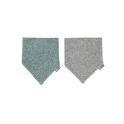 Abbildung von Sterntaler Baby Unisex Halstuch Doppelpack Frottee Baby, Dreieckstuch aus Baumwolle dunkelgrün,