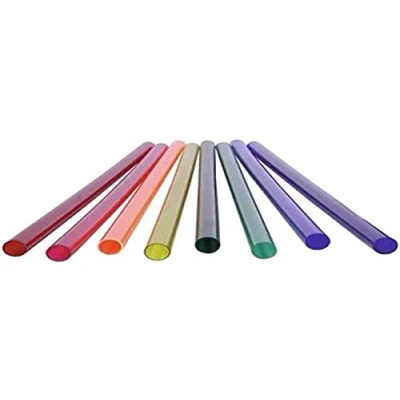 Abbildung von EUROLITE Farbrohr für T8 Neonröhre, 59cm blau zum Überziehen auf einfache weiße Neonröhren