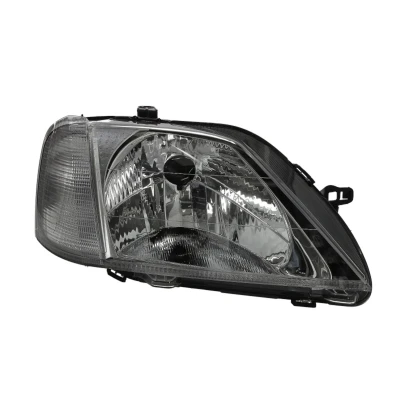 Abbildung von ABAKUS 551 1153R LD EM Scheinwerfer rechts H4 glasklar mit Blinklicht für Rechtsverkehr Lampenträger ohne Stellmotor LWR P43t