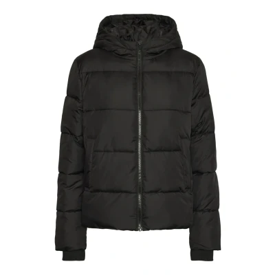 Abbildung von Pieces Pcbee NEW Shortpuffer Winterjacke, Damen, Größe: Large, Black