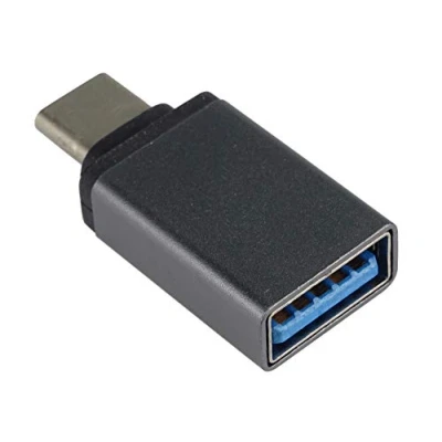 Abbildung von PremiumCord Adapter USB 3.1 Stecker C/Stecker 3.0 A/Buchse, Grau, OTG