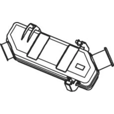 Abbildung von DINEX 68719 Endschalldämpfer 820mm