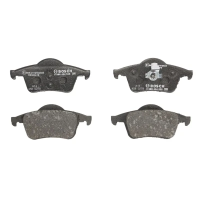 Abbildung von BOSCH 0 986 424 539 Bremsbelagsatz Low Metallic mit Kolbenclip VOLVO: S80 I, S60 XC70 I Cross Country