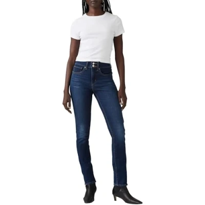 Abbildung von Levi&#039;s ZIP HEM Camp Jeans Skinny Fit, Damen, Größe: 29x32, denim