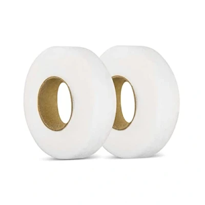 Abbildung von CZ Store® Klebeband zum Aufbügeln 128 M2 Pack✮✮LEBENSLANGE GARANTIE✮✮ Selbstklebendes Saumband Reparieren von Stoff, Vorhang, Gardinen, Hosen, Kleidung, Jeans Kein Nähen erforderlich
