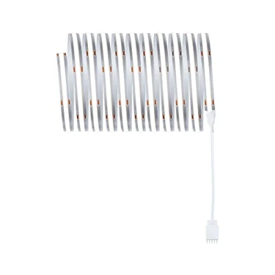 Abbildung von Paulmann 71128 MaxLED 1000 LED Strip Full Line COB 36W 1280lm/m 528LEDs/m dimmbar 3m Silber Kunststoff 6500K Band erweiterbar