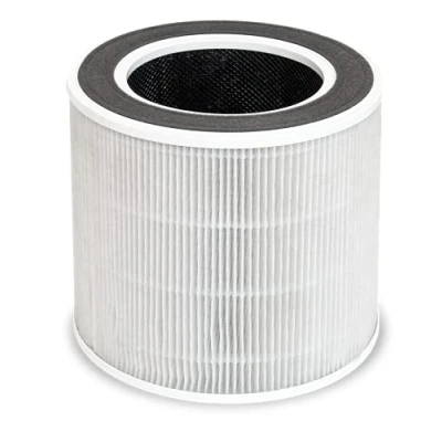 Abbildung von FeinTech FLF00199 Ersatz Filter für Luftreiniger 3 fach Vorfilter HEPA13 Aktivkohle H13