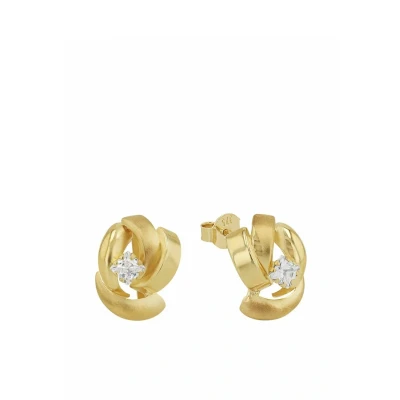 Abbildung von amor Ohrringe, Damen, Größe: One Size, Gold coloured
