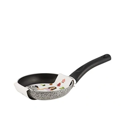 Abbildung von Home Salt Peper Bratpfanne mit Antihaftbeschichtung, 14 cm, Metall, Schwarz