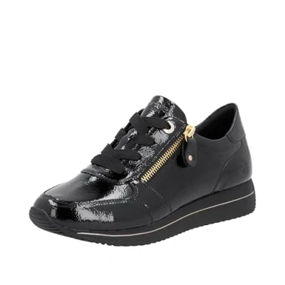 Abbildung von Remonte Damen D0H11 Sneaker, Schwarz, 38 EU