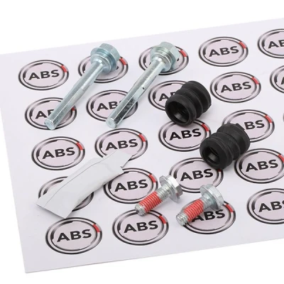 Abbildung von A.B.S. 55002 Führungshülsensatz, Bremssattel mit Bolzen AUDI: 200 C3 Avant, 80 B4 Saloon, A6 C4 VOLKSWAGEN: GOLF 2, 3, Lupo / 3L