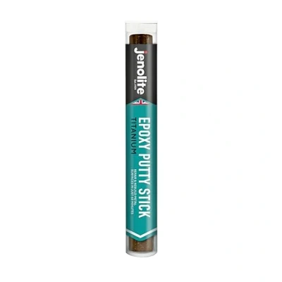 Abbildung von JENOLITE Epoxidharz Putty Stick Titanstahl 17,8 cm (112 g) Reparatur und Wiederaufbau aller Metalle