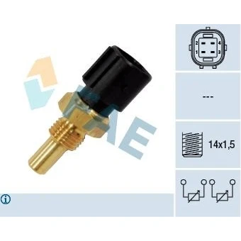 Abbildung von EPS 1.830.316 Kühlmitteltemperatursensor Made in Italy OE Equivalent MERCEDES BENZ: W124 Saloon, S Class E T modell