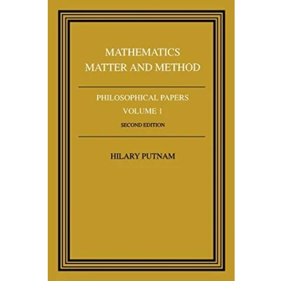Abbildung von Philosophical Papers Mathematics v1: Volume 1, Mathematics, Matter and Method (Philosophical Papers, Vol 1)