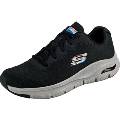 Abbildung von Skechers Herren Arch Fit Sneaker, Schwarz, 39 EU