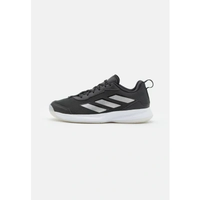 Abbildung von adidas Damen Avaflash Low Tennis Shoes Tennisschuhe, Core Black/Silver/Cloud White, 41 1/3 EU