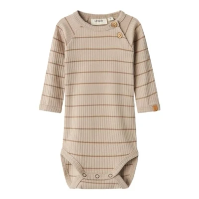 Abbildung von Lil&#039; atelier baby Herren Nbmkail Ls Slim Body Lil Noos, Pure Cashmere, Numeric_86