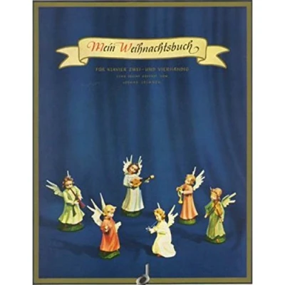 Abbildung von Mein Weihnachtsbuch: 40 Weihnachtslieder mit vollständigen Texten. Klavier 2 und 4 händig.