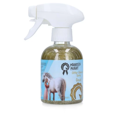 Abbildung von Paardenpraat Spray Glitter Glamour Gold 250ml