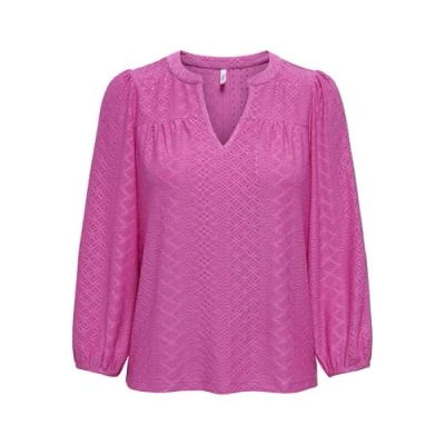Abbildung von ONLY Blusenshirt »ONLSANDRA 3/4 SPLIT TOP JRS«