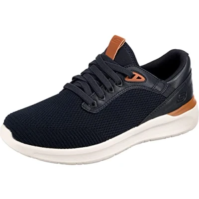 Abbildung von Skechers Herren Lattimore Lasiter Sneaker, Navy Mesh Synthetic, 42 EU