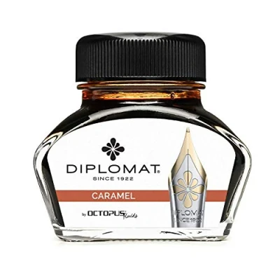 Abbildung von Diplomat Tintenflasche 30 ML Caramel Brown