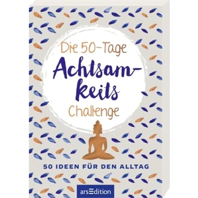 Abbildung von Die 50 Tage Achtsamkeits Challenge: Ideen für den Alltag Schöne Kartenbox mehr Ruhe und Entspannung