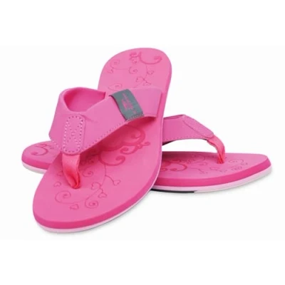 Abbildung von MADSea Damen Zehenstegpantolette Beach Woman Zehentrenner Flip Flop Thong Sandale Badelatschen Sommer Strand, fuchsia multi, 41 EU