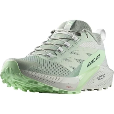 Abbildung von Salomon Sense Ride Damen Trail Laufschuhe, Outdoor bereit, Vielseitiger Grip, Leichtgewichtiger Schaft, Lily Pad, 36