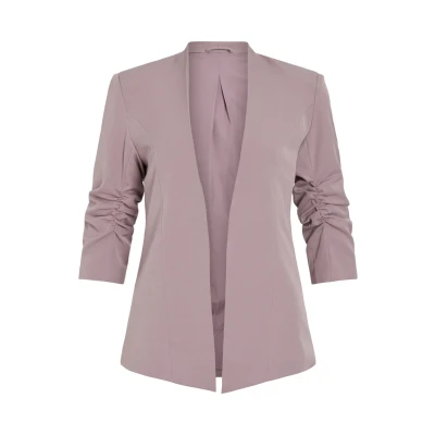 Abbildung von VILA Viher NEW Blazer, Damen, Größe: Medium, Toadstool