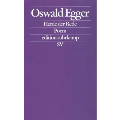 Abbildung von Herde der Rede: Poem Georg Büchner Preis 2024 (edition suhrkamp)