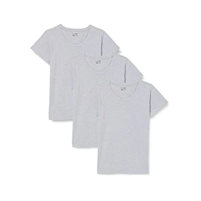 Abbildung von berydale Damen T Shirt mit Rundhalsausschnitt aus 100% Baumwolle im Multipack