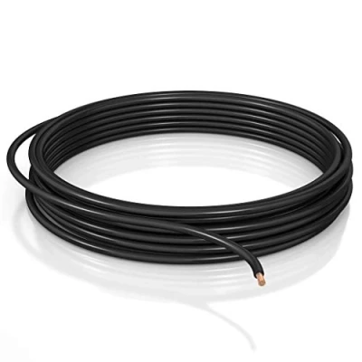 Abbildung von DCSk Fahrzeugleitung 1,00mm² 10m FLRY B asymmetrisch 1.00 mm² KFZ Kabel Litze Schwarz 1 00mm2