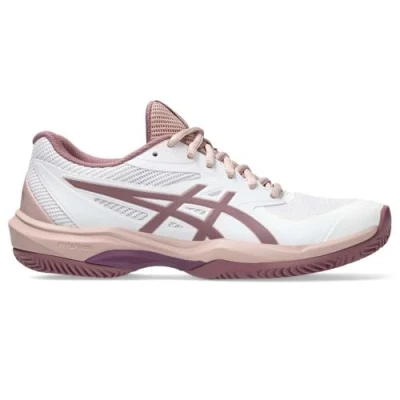 Abbildung von Asics GAME FF Padelschuhe, Damen, Größe: 37, White/purple oxide Textil/synthetik