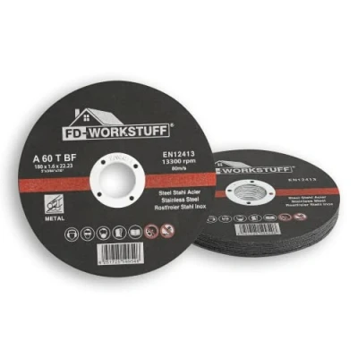 Abbildung von Profi Trennscheiben │ 20 Stück Ø 180 mm, 1,6 mm dünn für Flex, Trenn und Winkelschleifer Inox Schneidscheiben Flexscheiben by FD Workstuff