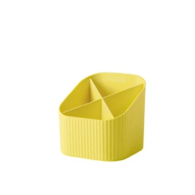 Abbildung von HAN Schreibtischköcher Re X LOOP say yes to 100% recycled, modernes, junges Design für alle Schreibtischutensilien, gelb, 17238 915