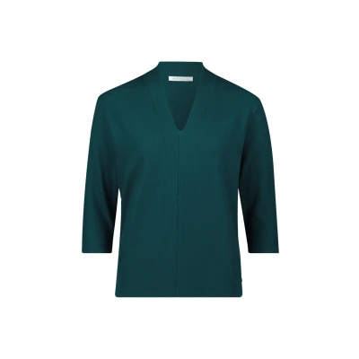 Abbildung von Betty&amp;Co Langarmshirt »Casual Shirt mit V Ausschnitt«