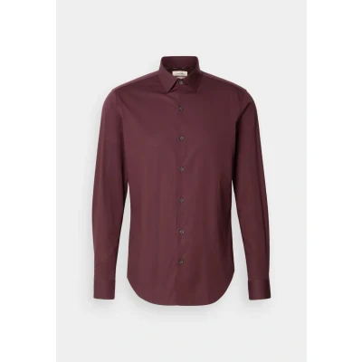 Abbildung von Calvin Klein Businesshemd »SLIM ESSENTIALS POPLIN STR SLD«, Hemdkragen, slim fit