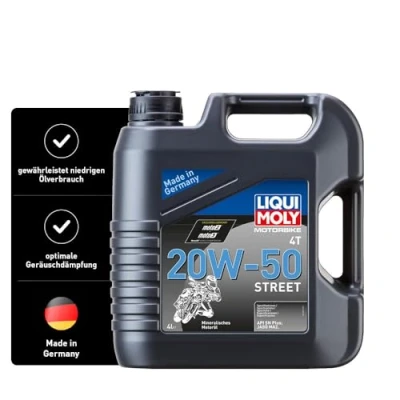 Abbildung von Liqui Moly Motorbike 4T Street 20W 50 4l Motoröl 1696