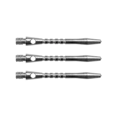 Abbildung von RED DRAGON Plain Mittlere Aluminium Dartschäfte (Schaft) 3 Sätze pro Packung (insgesamt 9 Stiele)