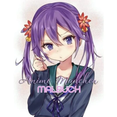 Abbildung von Anime Mädchen Malbuch: Perfektes Geschenk für Liebhaber mit 30 Wunderschönen und Manga Charaktere Bilder zum Ausmalen. Schöne Shojo ... Kinde, Jugendliche Erwachsene.