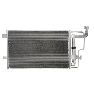 Abbildung von THERMOTEC KTT110421 Klimakondensator mit Trockner 15,5 10,2 Aluminium 573 R 134a MAZDA: 3 Hatchback, Saloon