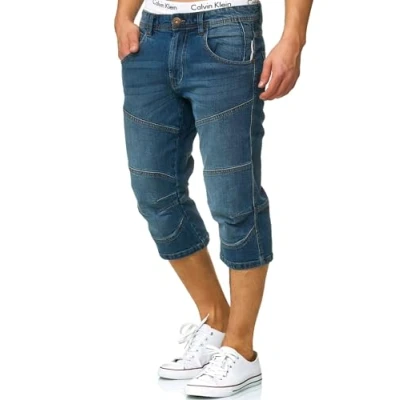 Abbildung von Indicode Jeans Shorts, Herren, Größe: Large, Blue denim