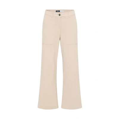 Abbildung von Cecil WIDE Stoffhose, Damen, Größe: 34x28, Beige