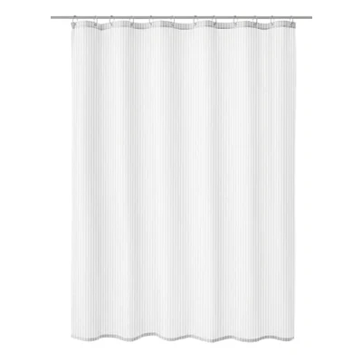Abbildung von Kleine Wolke Duschvorhang Textil Sanna in Weiß mit 120x200 cm